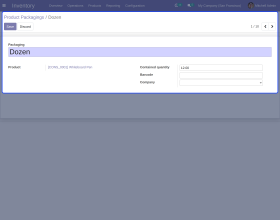 Odoo POS Manage Packages with Pricelist