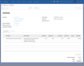 Odoo Backend Theme: Manon