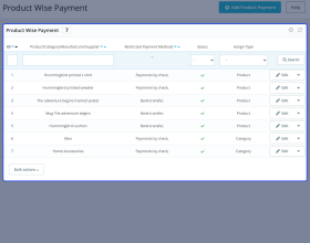 Prestashop Product Wise Payment 