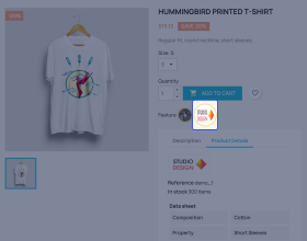 Prestashop Product Pictogram