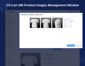 CS-Cart 360 Degree Product Images
