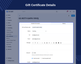 CS-Cart Scratch Card Add-on
