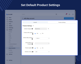 CS-Cart Multi Vendor eBay Connector