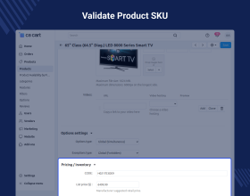 CS-Cart Unique Product SKU Or Code