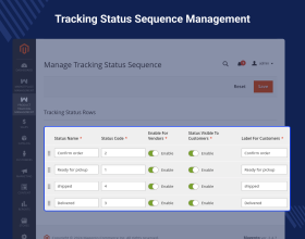 Magento 2 Marketplace Order Tracker