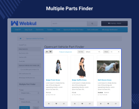 Opencart Vehicle Part Finder