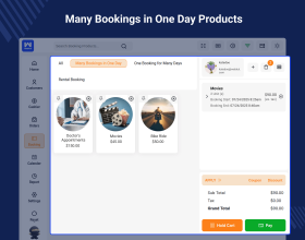 WooCommerce Booking Reservation POS