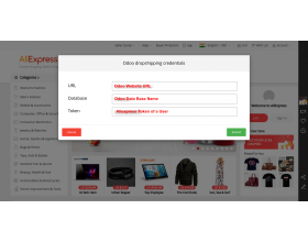 Odoo Aliexpress Dropshipping