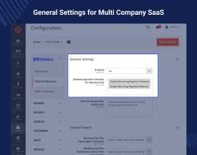 Multi Company SaaS Module for Magento 2
