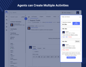 UVdesk Open Source Ticket Time Tracking