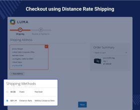 Magento 2 Distance Rate Shipping extension