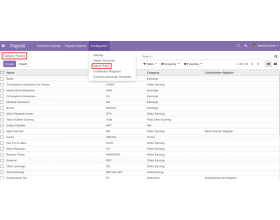 Odoo Print Payslip Excel Report
