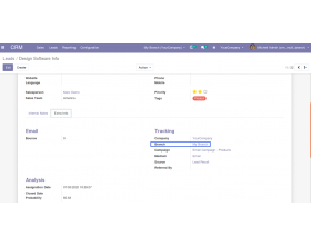 Odoo Multi Branch in CRM