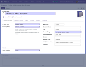 Odoo Stock Per Warehouse