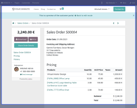Odoo Share Website Order With Others