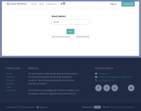 Odoo Website OTP Authentication