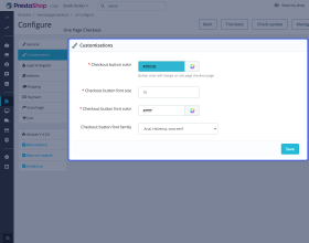 Prestashop One Page Checkout