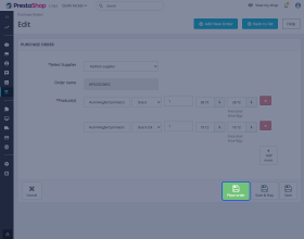 PrestaShop Purchase Order Management | Supplier Management