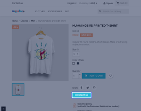 Prestashop Ajax Contact Form
