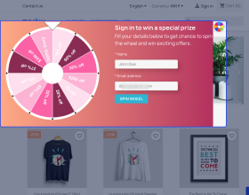 Prestashop Spin and Win