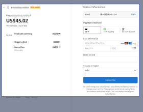 Prestashop Stripe Recurring Payment Gateway