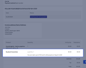 Prestashop Buyback Program