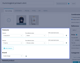 Prestashop Product Pictogram
