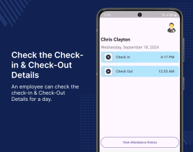 Odoo Attendance Mobile App