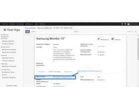 Odoo Equipment Allocations