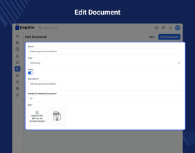 Laravel eCommerce Customer Document