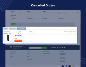 CS-Cart Advanced Customer Order List
