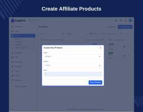 Bagisto SaaS Affiliate Products