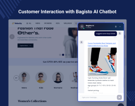 Bagisto Chatbot Using OpenAI ( ChatGPT ) LLM