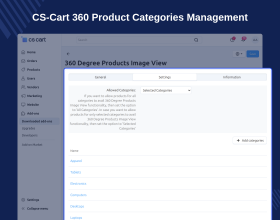 CS-Cart 360 Degree Product Images