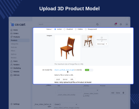 CS-Cart 3D Product Viewer