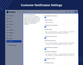 Bagisto SMS Notifications