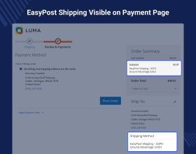 Magento 2 EasyPost Shipping