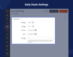 Magento 2 Daily Deals