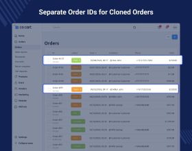 CS-Cart Order Clone