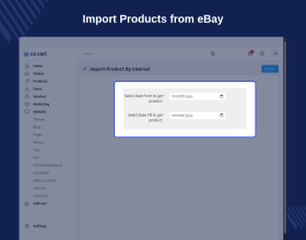 CS-Cart Multi Vendor eBay Connector