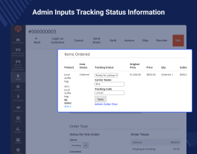 Magento 2 Marketplace Order Tracker