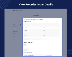 WooCommerce Pre Order Plugin