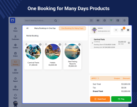 WooCommerce Booking Reservation POS