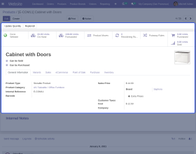 Odoo Website Product Brand