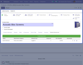 Odoo Advance Website Product Attachments