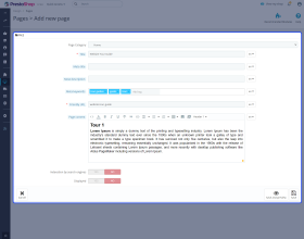 Prestashop Website Tour Guide