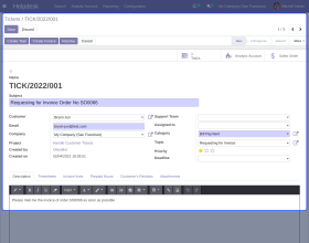Odoo Website Helpdesk & Support Teams