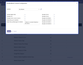 Odoo Website Stop/Block Content Copy