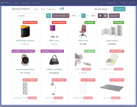 Odoo Website Pre-Order