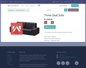 Odoo Image Watermarker